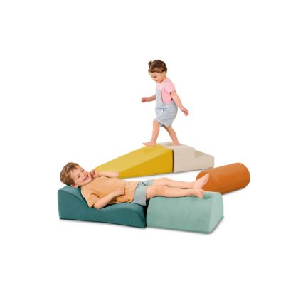 B-Toys - Παιδικά τουβλάκια από αφρό MAXI WONDERSHAPES 5 τμχ